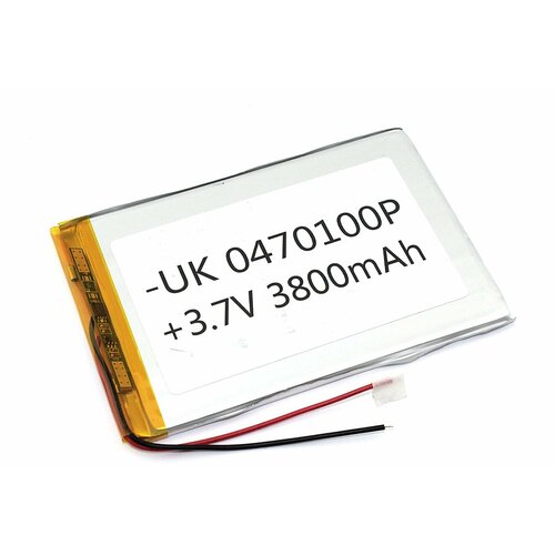 Аккумулятор Li-Pol (батарея) 4*70*100мм 2pin 3.7V/3800mAh аккумулятор li pol батарея 4 50 50мм 2pin 3 7v 1800mah