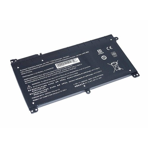 Аккумулятор для ноутбука HP Pavilion x360 (BI03-3S1P) 11.55V 3400mAh OEM черная