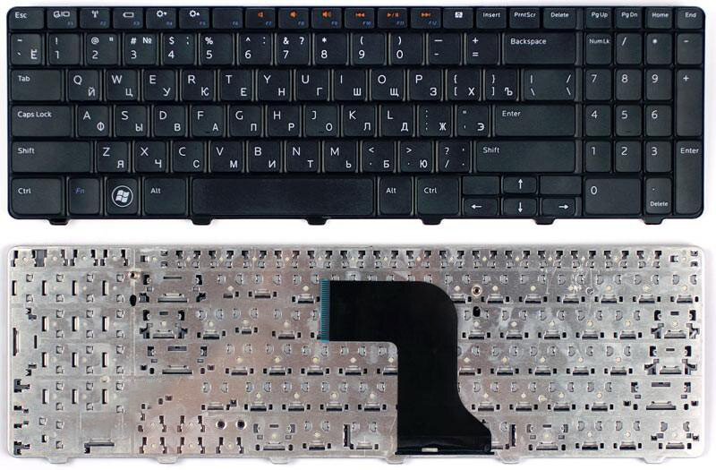 Клавиатура для ноутбука Dell Inspiron 15R N5010 M5010 черная