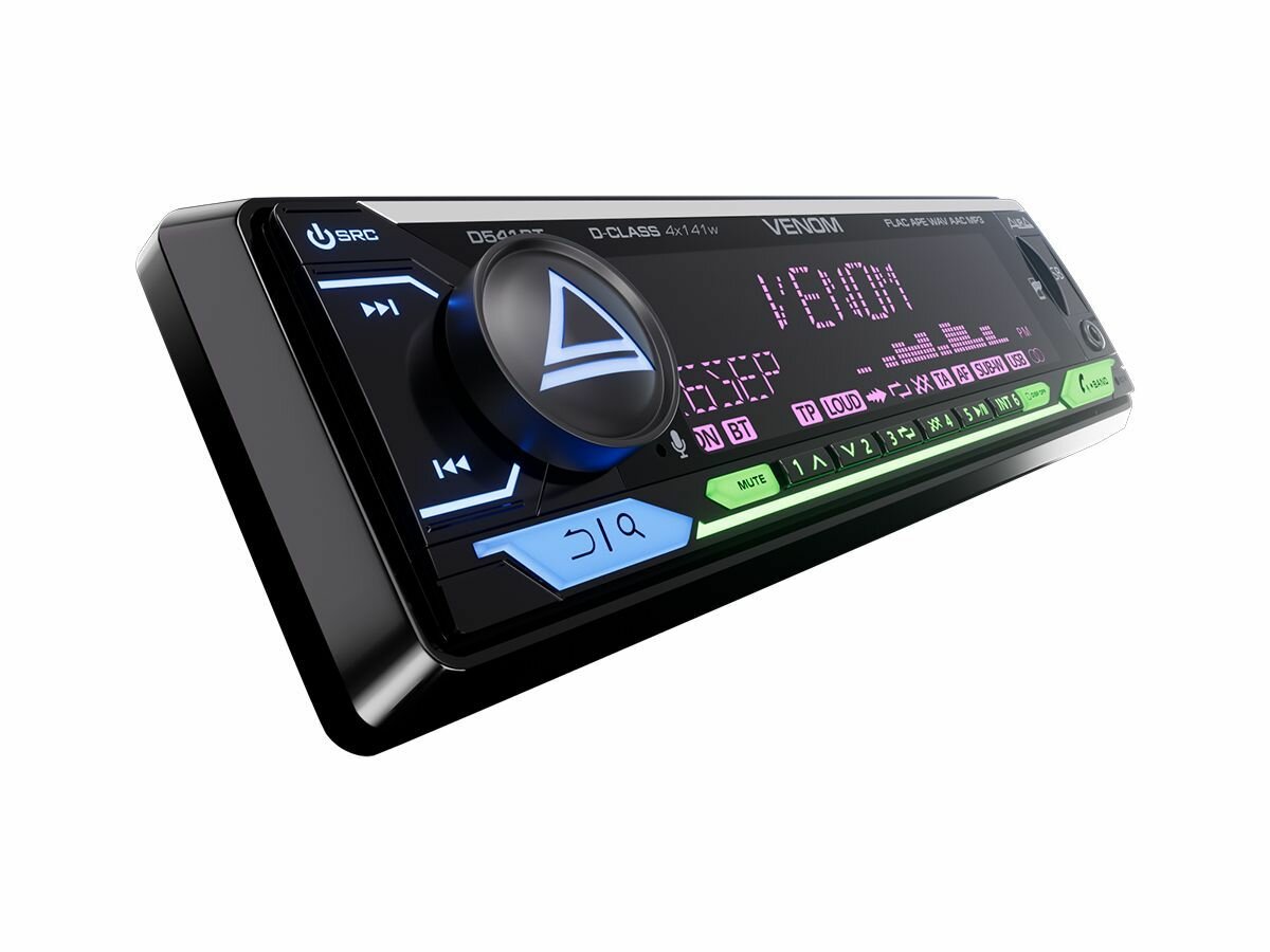 Автомобильный BT/USB/FM ресивер AurA VENOM-D541BT