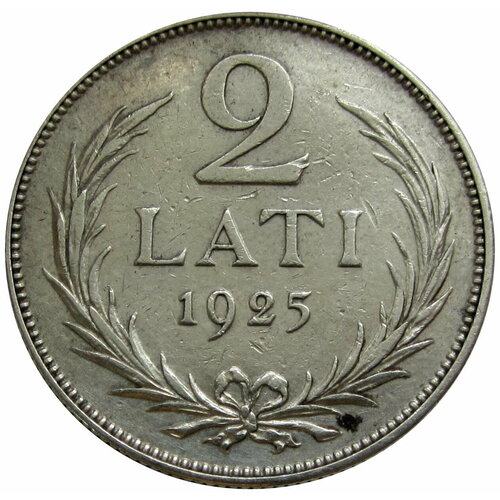 2 лата 1925 Латвия лата 50х4 мм 4 м 10256092