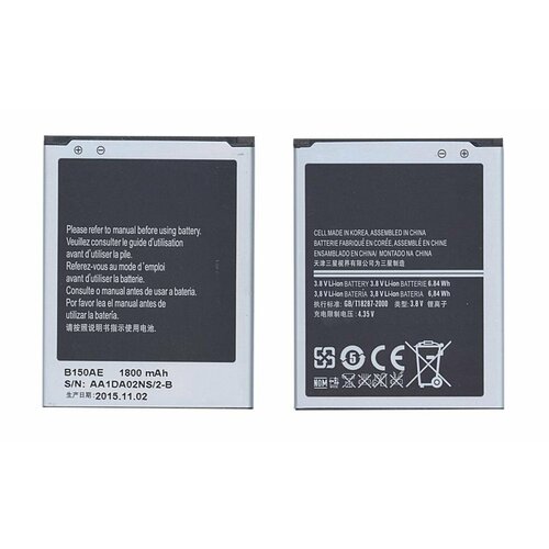 dctenone battery b150ae b150ac 1800mah for samsung galaxy core i8260 i8262 galaxy trend3 g3502 g3508 g3509 sm g350e g350 Аккумулятор для смартфона Samsung B150AC B150AE CS-SMI826XL 3,7V 1800mAh код mb016297
