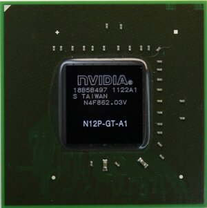 Чип nVidia N12P-GT-A1 GF108-750-A1