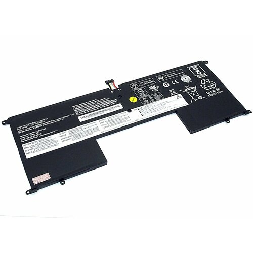 Аккумулятор для ноутбука Lenovo Yoga S940 81Q7 (L18M4PC0) 7.72V 6735mAh аккумулятор l18m4pc0 для ноутбука lenovo yoga s940 14iwl 7 72v 6735mah черный