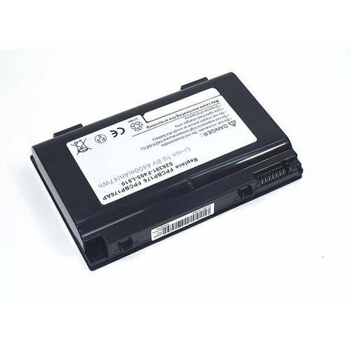 аккумуляторная батарея для ноутбука clevo w650 3s2p 11 1v 5200mah oem черная Аккумулятор для ноутбука Fujitsu LifeBook A1220 10.8V 4400-5200mAh BP176-3S2P OEM черная