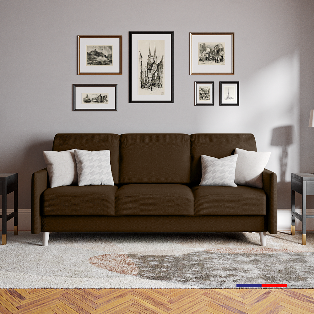 Прямой диван-кровать Бельфор Windsor 31, книжка, 199х95х100 см