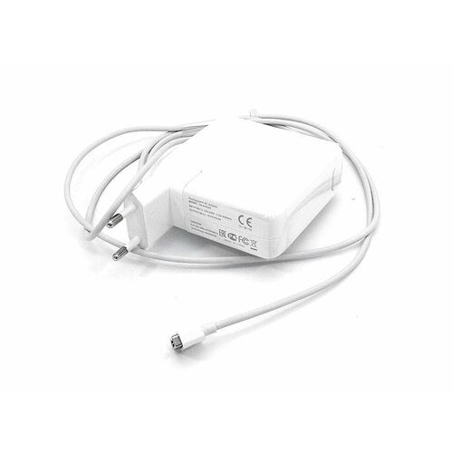 Блок питания (сетевой адаптер) для ноутбуков Apple 18.5V 4.6A 85W MagSafe T-shape REPLACEMENT зарядное устройство блок питания зарядка для ноутбука apple 18 5в 4 6а 85вт magsafe t shape replacement