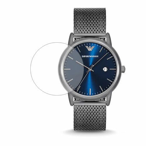 Скрин Мобайл защитный экран для часов Emporio Armani AR11053 из гидрогелевая плёнка прозрачная