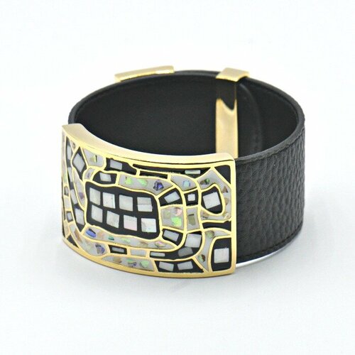 Браслет Silver WINGS эмаль кожа 9600₽