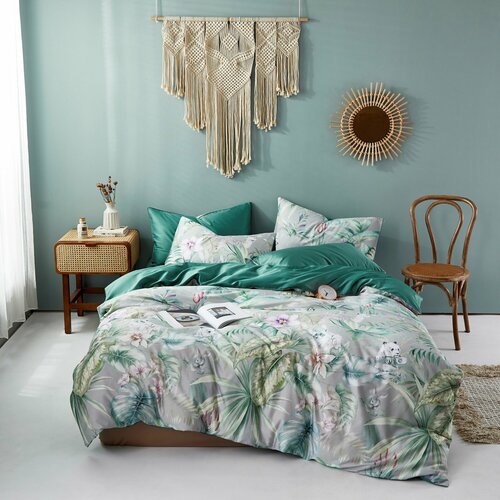 Постельное белье, египетский хлопок, евро, мако-сатин