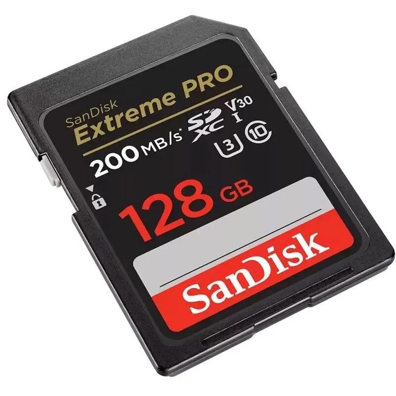 Карта памяти SanDisk Extreme Pro SDXC 128 ГБ SDSDXXD-128G-GN4IN — фото 1