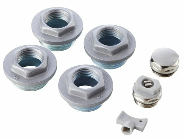 Присоединительный набор Royal Thermo 1x2 белый — фото 1