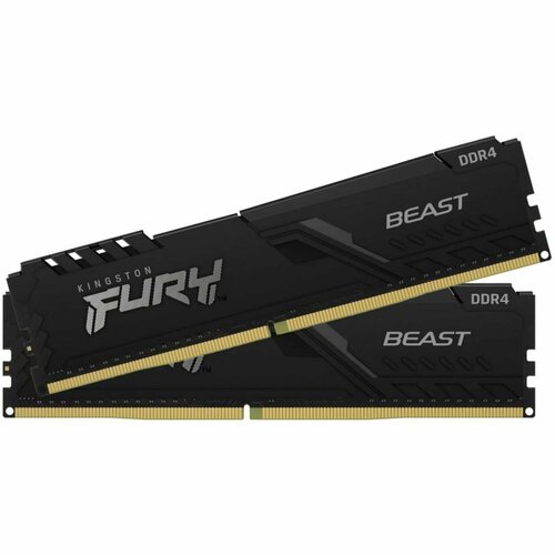 Оперативная память Kingston Fury Beast DDR4 - 2x8ГБ 3600МГц KF436C17BBK216 3800₽