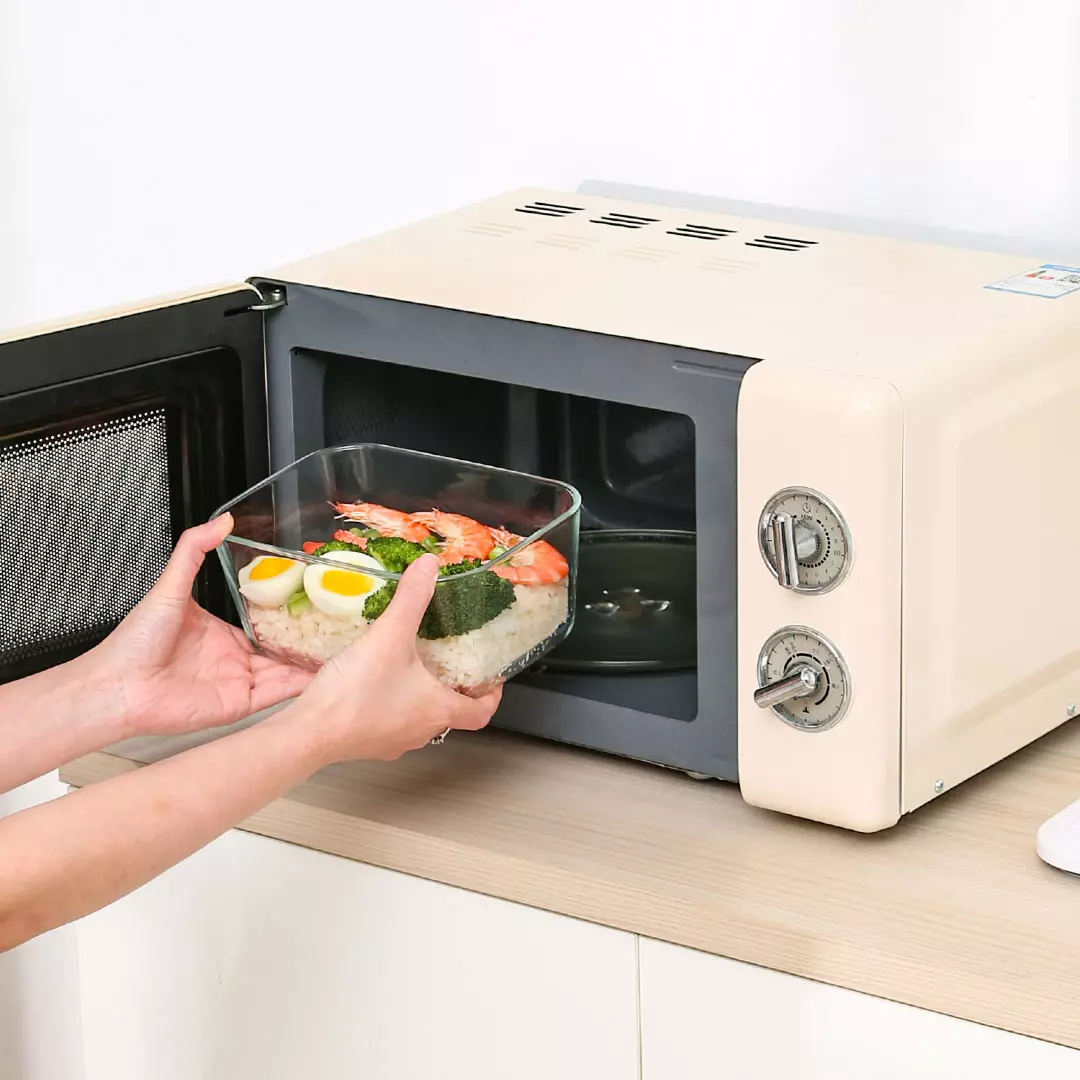 Картинки Стеклянный вакуумный контейнер Xiaomi Boost Ur Diet Glass Vacuum Storage Box 1650ml (VGB-165R)