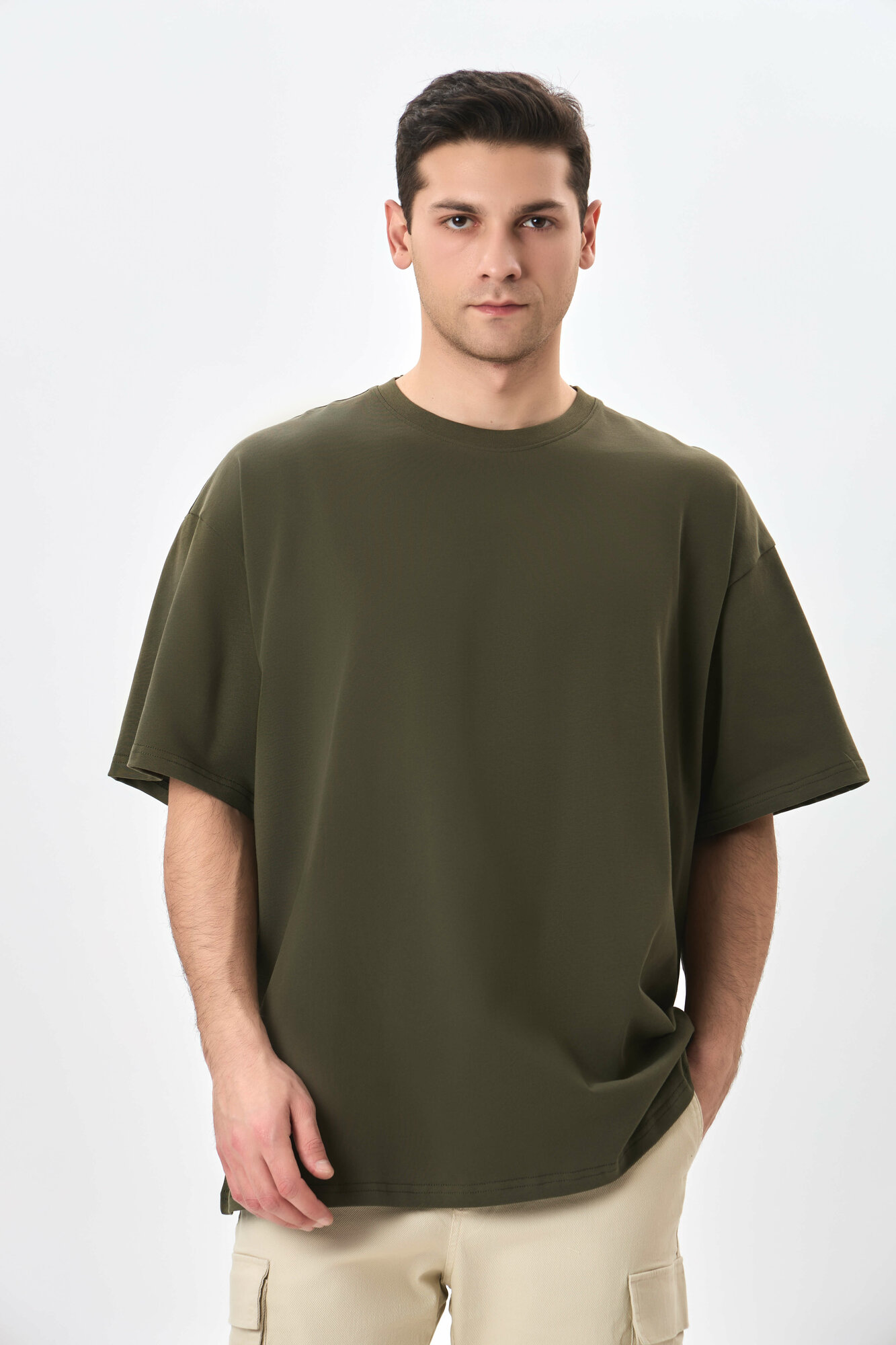 Футболка спортивная TERRA PRO, размер L, Khaki — фото 1