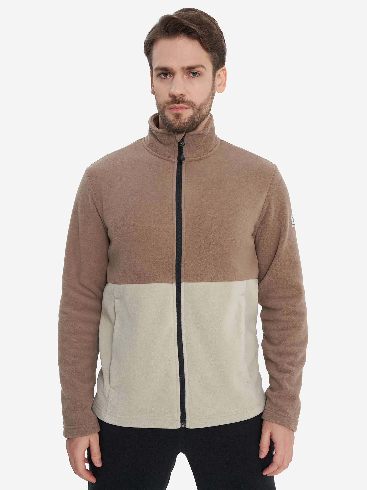 Джемпер Northland, размер 46, коричневый/бежевый — фото 1