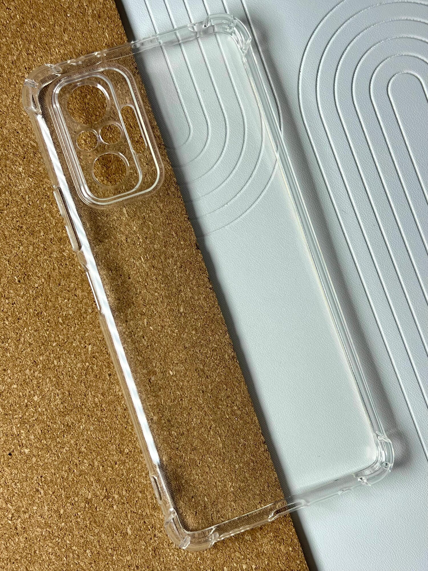 Картинки Чехол для Xiaomi Redmi Note 10 Pro (Ксиаоми, Сяоми Редми Ноут 10 Про) противоударный / с защитой камеры , прозрачный