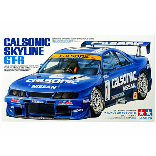 24184 Tamiya Автомобиль Nissan Calsonic Skyline GT-R 1/24 сборная модель nissan calsonic skyline gt r r34 1 24 tamiya tm 24219