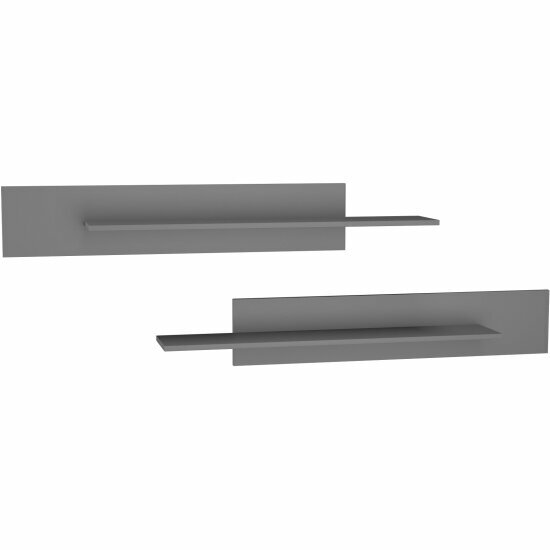 фото Комплект полок нк-мебель POINT Серый Графит 71775211