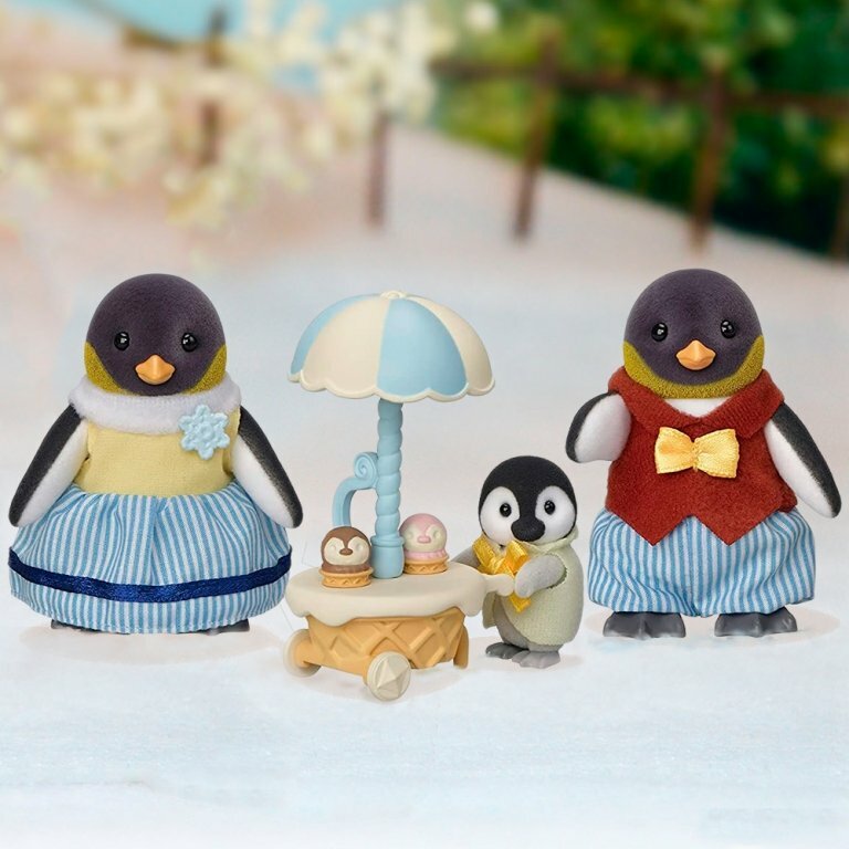 Игровой набор Sylvanian Families Семья Пингвинов 5694 - фото №6