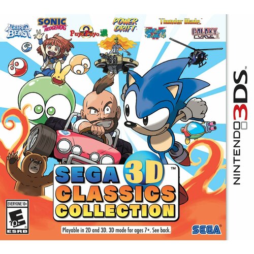 sega mega ultimate collection ps3 английский язык Sega 3D Classics Collection (Nintendo 3DS) английский язык