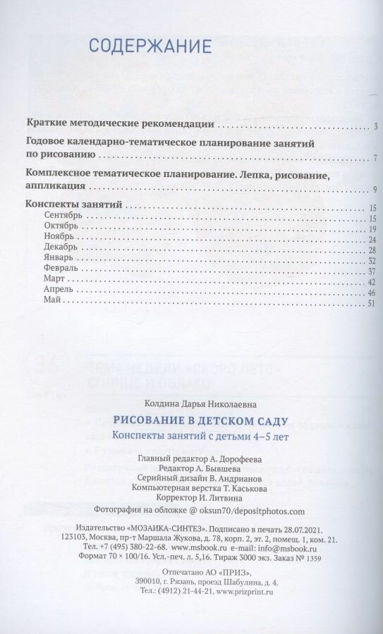 Рисование в детском саду. 4-5 лет. - фото №8