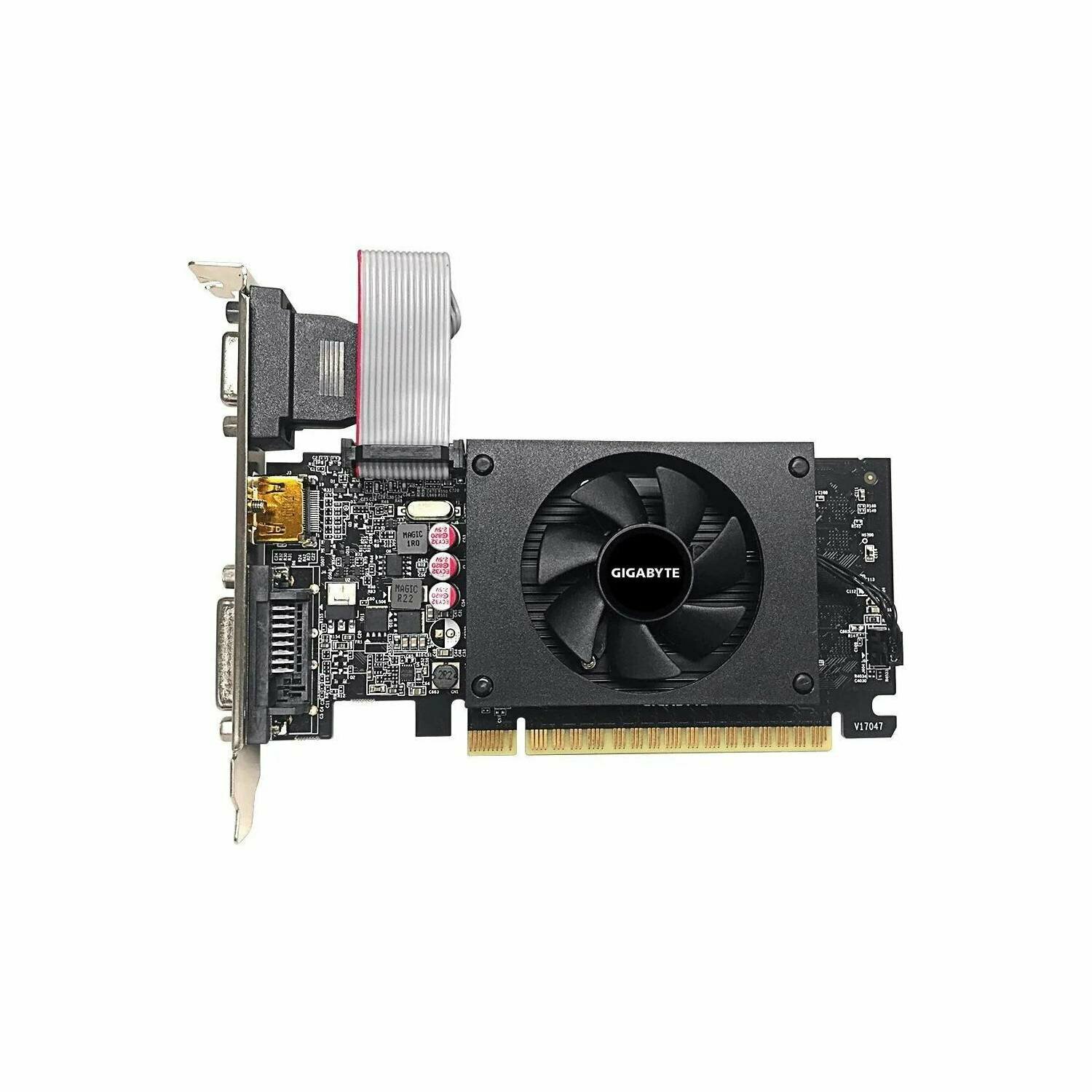 Видеокарта GIGABYTE GeForce GT 710 2GB (GV-N710D5-2GL)