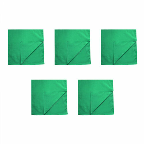 Бандана , размер 55х55, зеленый 55 шт набор фотооткрытки для мальчиков