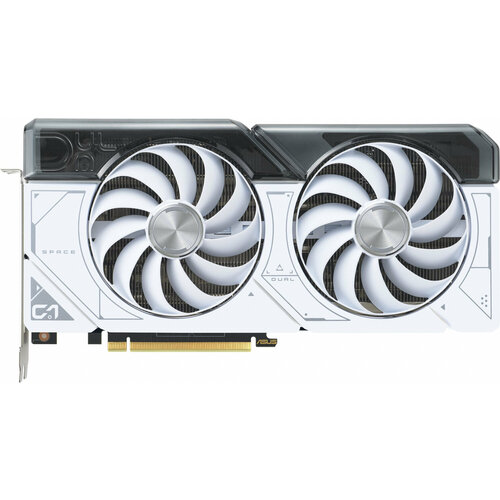 ASUS Видеокарта Asus PCI-E 4.0 DUAL-RTX4070-O12G-WHITE NVIDIA GeForce RTX 4070 12288Mb 192 GDDR6X 2520/21000 HDMIx1 DPx3 HDCP Ret