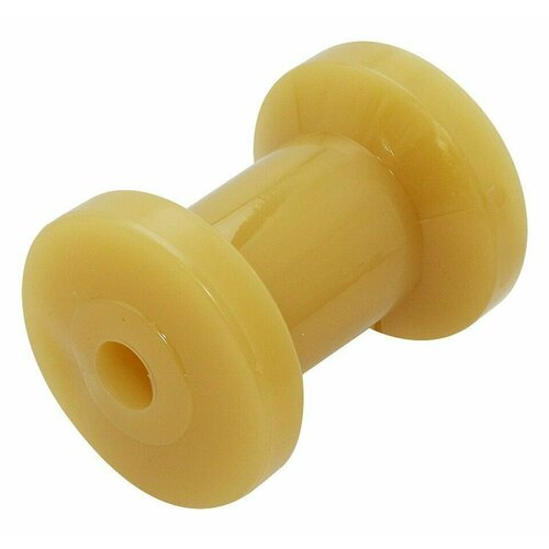 Ролик килевой для лодочного прицепа, 95 мм, желтый, Тайвань ролик носовой резиновый для лодочного прицепа pvc 95 мм