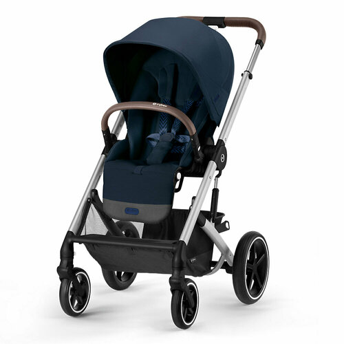 Прогулочная коляска Cybex Balios S Lux, цвет Ocean Blue SLV коляска 3в1 cybex balios s lux soho grey steel grey