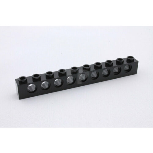 Деталь LEGO 273026 TECHNIC Кирпичик 1X10 R4.9 (черный) 50 шт. коннектор lego technic черный 100шт 6536