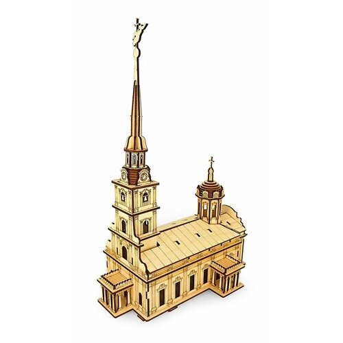 Сборная модель - Петропавловский собор сборная модель из картона петропавловский собор