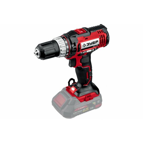 Аккумуляторная дрель-шуруповерт ЗУБР ДШЛ-185 341000₽