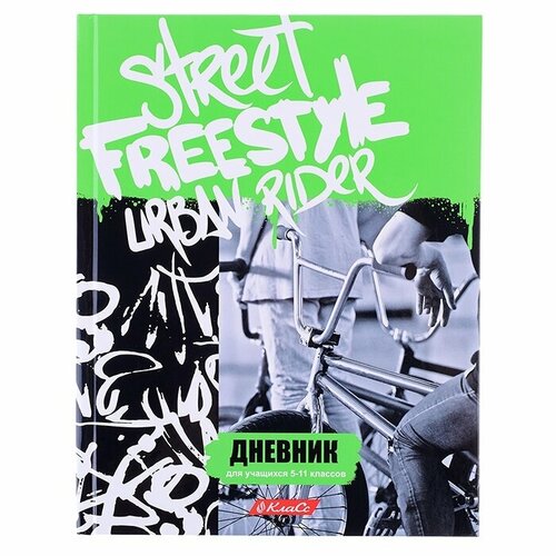 Дневник школьный ВКФ 5-11 класс, Freestyle, A5+, 48 листов, твердый переплет (48ДТ5_000080)