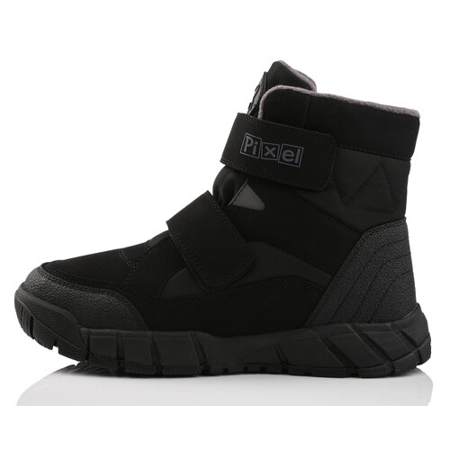 Ботинки Pixel, демисезон/зима, на липучках, укрепленный мысок, размер 38, черный