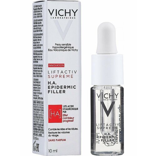 VICHY LIFTACTIV SUPREME Антивозрастная сыворотка-филлер 10 мл vichy liftactiv supreme антивозрастная сыворотка филлер 10 мл