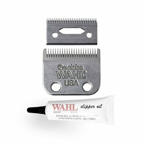 Ножевой блок+масло WAHL 02050-500 clipper part standard trimmer accessories movable blade prol hair barber hair replacement blade set for andis t outliner g0406