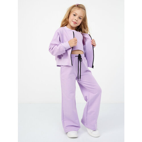 Комплект одежды D2HCLO, повседневный стиль, размер 38, фиолетовый