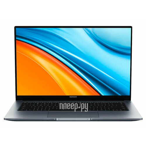 Ноутбук Honor MagicBook 14 NMH-WFP9HN Ryzen 7 5800H 16Gb SSD512Gb AMD Radeon 14 IPS FHD (1920x1080) Free DOS WiFi BT Cam (5301AFVP) (серый)