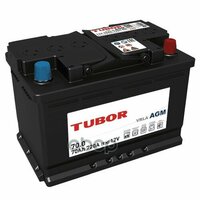 70 А. ч. Tubor Agm Обр. Пол, 720 A/En (278X175x190) Глуб. Разряд TUBOR арт. 4610082700079