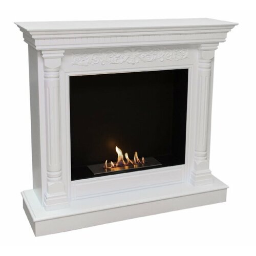 Напольный биокамин FireBird виктория, белый, пр-во FireBird(Россия)