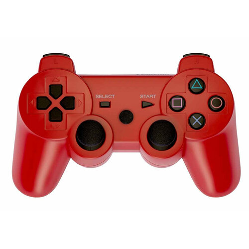 Беспроводной джойстик геймпад MyPads DoubleShock 3 Wireless Controller для игровой приставки Playstation 3 красный