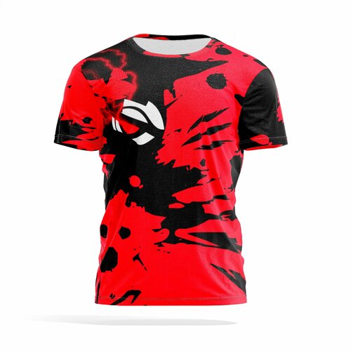 Футболка PANiN Brand, размер XXXL, черный, красный футболка panin brand размер xxxl красный черный