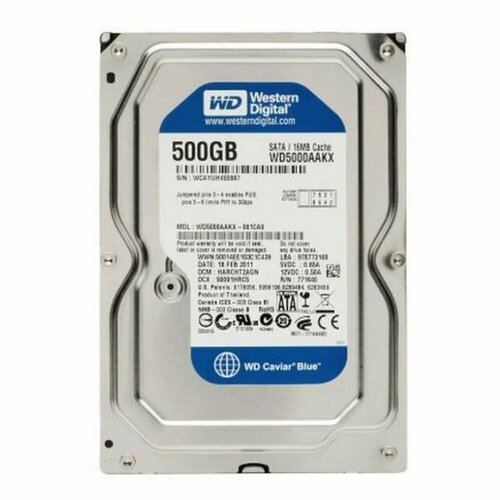 Жесткий диск для ПК WD Blue 500 Gb