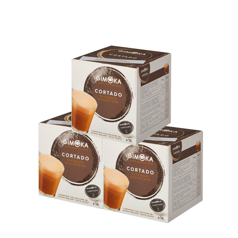 Кофе в капсулах GIMOKA Cortado DOLCE GUSTO, 48 капс.