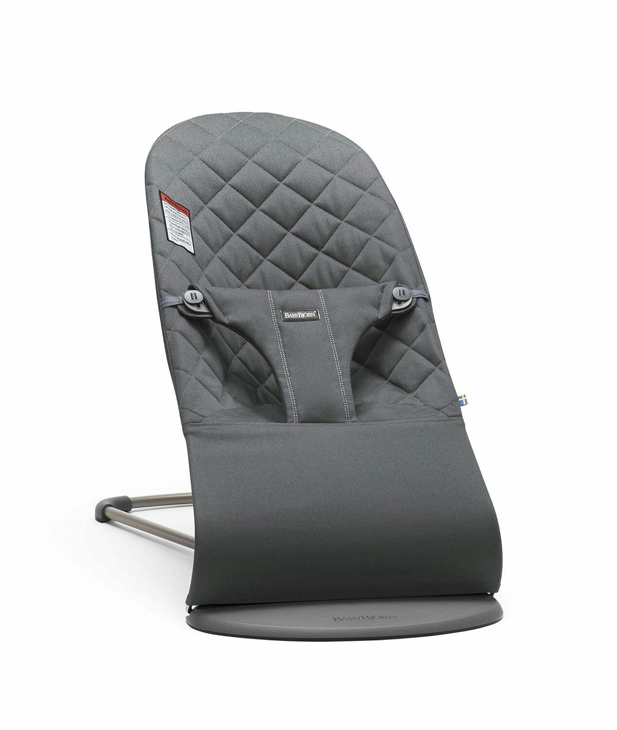 Кресло-шезлонг BabyBjorn Bliss Cotton Anthracite