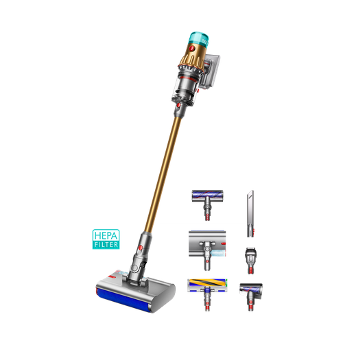 Пылесос Dyson V12s Detect slim submarine complete (SV46) MY, gold/gold