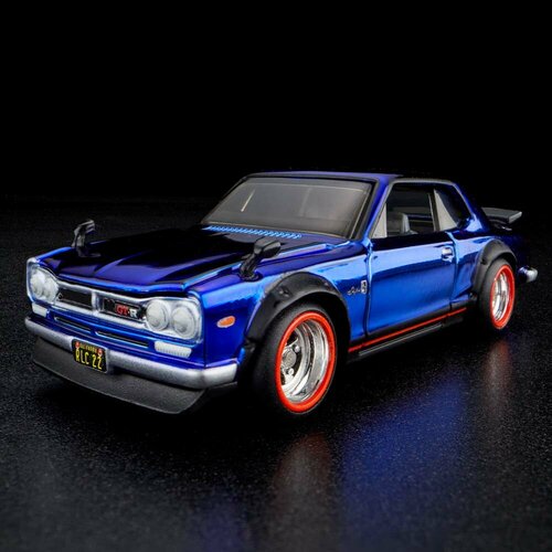 Коллекционная машинка Hot Wheels RLC Membership '72 Nissan Skyline H/T 2000 GT-R (Хот вилс РЛК '72 Ниссан Скайлайн Эйч/Ти 2000 Джити-Р) коллекционная машинка hot wheels 2023 rlc membership 93 ford cobra r хот вилс 2023 рлк 93 форд кобра р