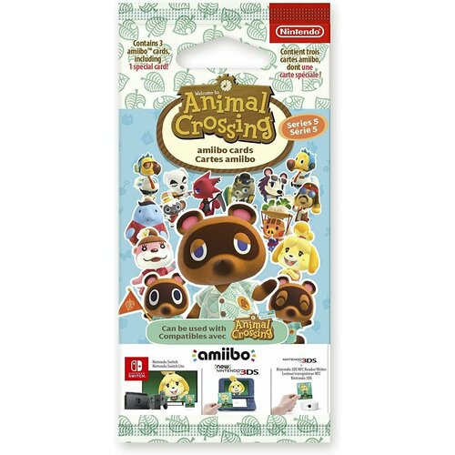 Карты персонажа Amiibo (Animal Crossing) выпуск 5 набор bravely default ii [switch английская версия] amiibo терри